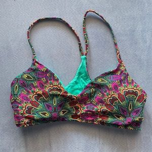 Paisley bikini top